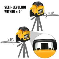 SucceBuy 360 niveau Laser rotatif auto-nivelant 500m balayage horizontal vertical Construction de mesure puissante professionnelle 5