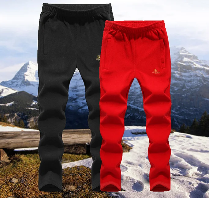 Мужские полярные флисовые тренировочные штаны осень зима матовый пот брюки утепленные повседневные длинные брюки плюс размер XXXXL Мужская одежда