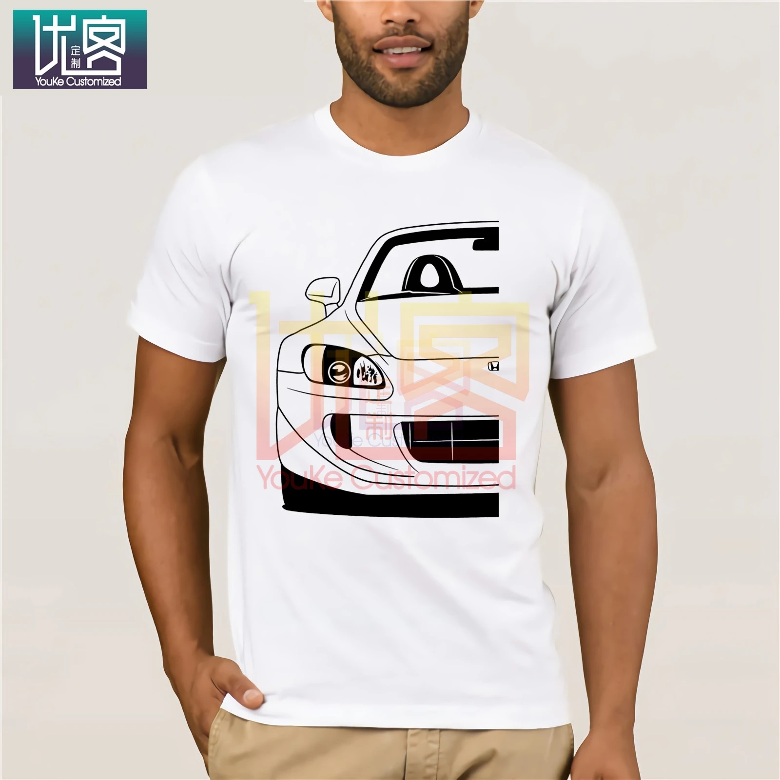 Car t shirt 2017 Newest Letter Hip Hop Novelty T Shirts Men'S Brand Clothing S2000 S2K Tuner Jdm custom Printed Tee | Мужская одежда