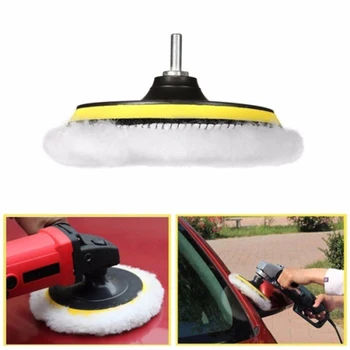 

Tool Car Sponge Kit Accessory Care 8pcs Detailing 75mm Wheel Body Waxing Buffing