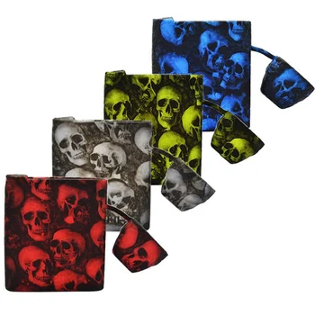 

4colors Protective Silicone Case For Rubyvape Uwell Caliburn KOKO Boost Skull Texture Cover Anti-slip Rubber Sleeve Skin