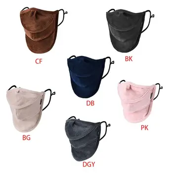 

Women Men Winter Warm Half Face Mouth Mask Open Nose Anti-Dust Windproof Motorcycle Skiing Outdoor Earloop Neck Gaiter Cover