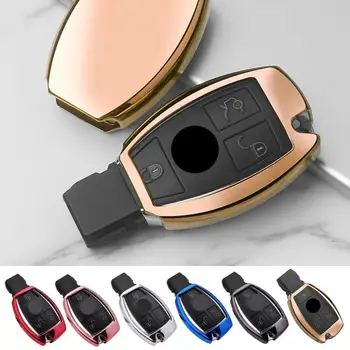 

Durable TPU Car Key Case Cover Soft Protective Shell Holder for Mercedes for Benz A C E GLC Class Car Auto Accessories EXCELLENT