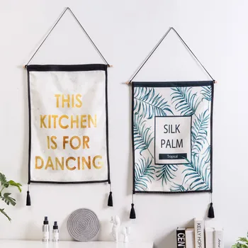 

Nordic Home Creative Decorations Room Wall Background Wall Decorations Bedroom Wall Wall Cloth Pendants