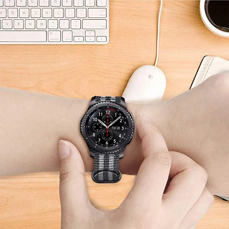 Gear S3 для samsung Galaxy watch 46 мм активный 42 мм gear S 3 frontier sport S2 huawei watch GT ремешок 22 мм ремешок браслет 46 мм
