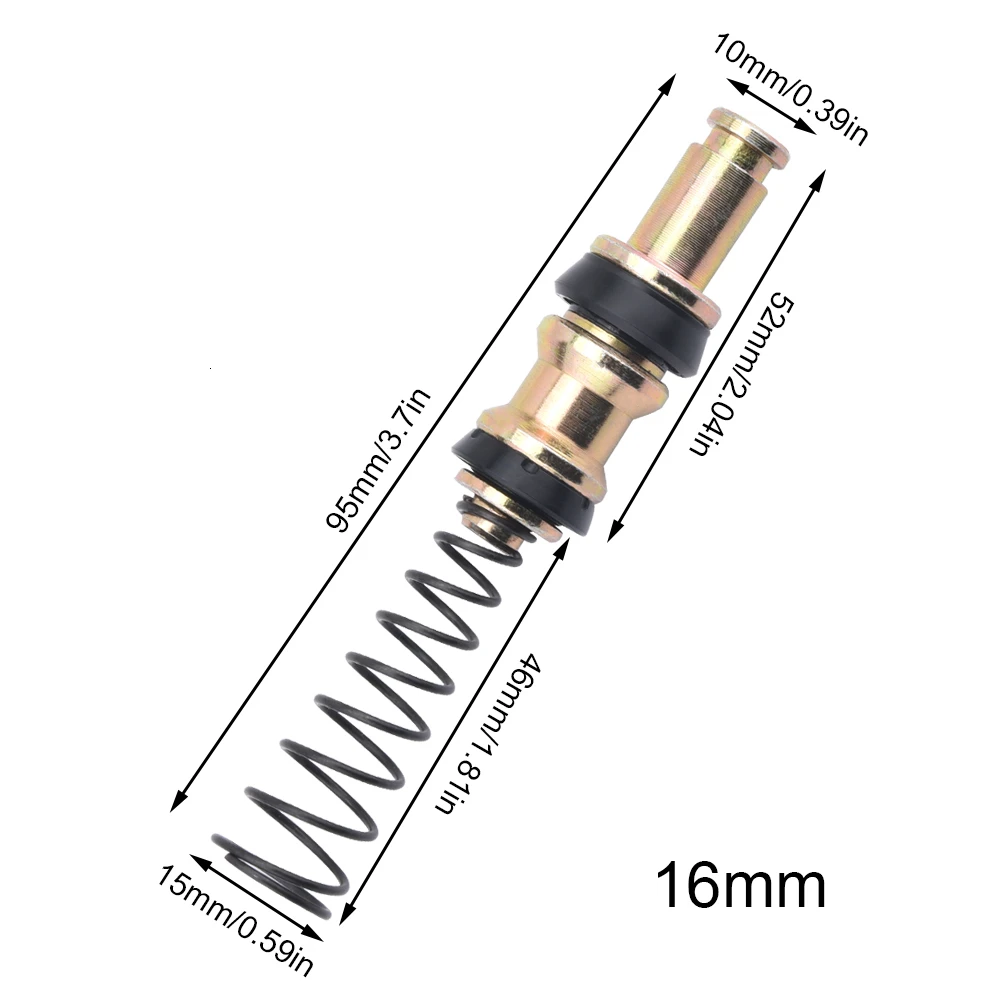 Тормозной насос для мотоцикла SPEEDWOW 11 мм 12,7 мм 14 мм 16 мм поршневой Плунжер 1 комплект главный цилиндр поршневые установки ремонтные аксессуары