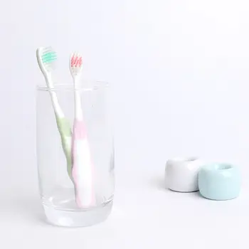 

2Pcs/Set Children Toothbrush Soft Bristles Non-Slip Handle Kids Training Tooth Brush Clean All-Around Mouth 3-6T Travel Portable