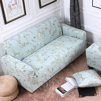 

Elastic Sofa Set Furniture Protective Cover Printing Sofa Cover Fashion Fabric Sofa Cover 1 Sofa Cover 2 Pillowcase