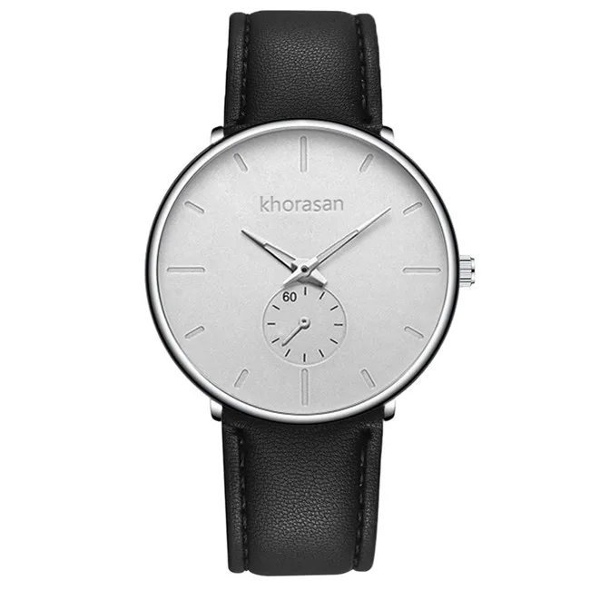 L Black White Мужские модные повседневные часы Relogio Masculino, минималистичные мужские деловые часы, мужские сетчатые часы из нержавеющей стали, простые кварцевые часы - Цвет: L Black White