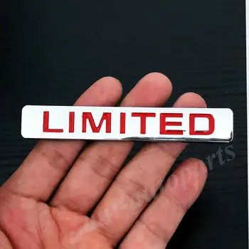 

Metal Chrome Limited Edition Car Trunk Fender Emblem Badge Decals Sticker