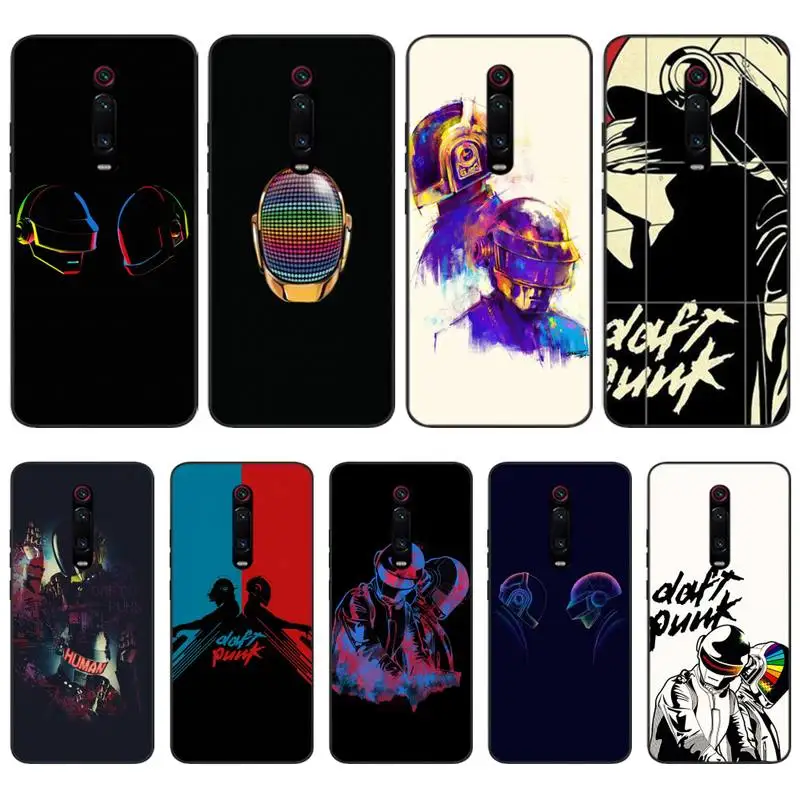 

Daft Punk Phone Case For Xiaomi Note 10 Pro 9 SE 9T Pro Cover For Redmi Note 9s 8 Pro K20