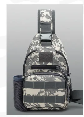 Уличная сумка, Военная Тактическая USB сумка, рюкзак на плечо, походная сумка 600D, камуфляжный охотничий спортивный рюкзак - Цвет: ACU