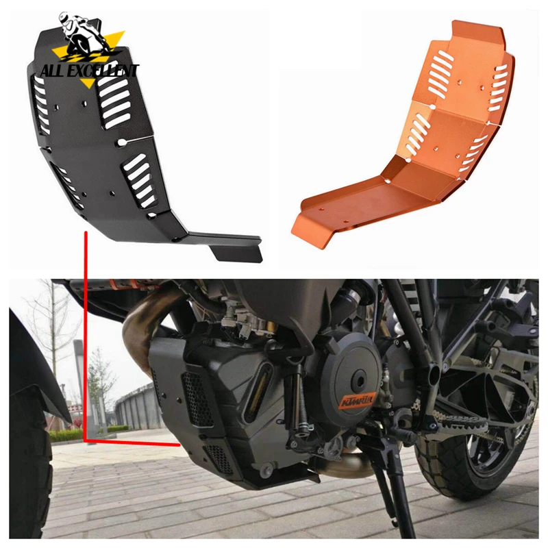 Мотоциклетная алюминиевая защита двигателя Glide Skid Bash Plate протектор для KTM 1050 1090 1290 Super ADV Adventure R