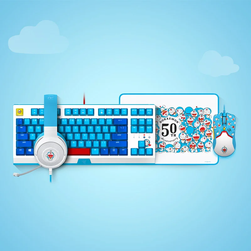 Razer レイザー ドラえもん50周年限定マウス+マウスパッドセット