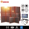 Dokio Flexible Foldable Solar Panel High Efficience Travel & Phone & Boat Portable 12V 80w 100w 150w 200w 300w Solar Panel Kit 1
