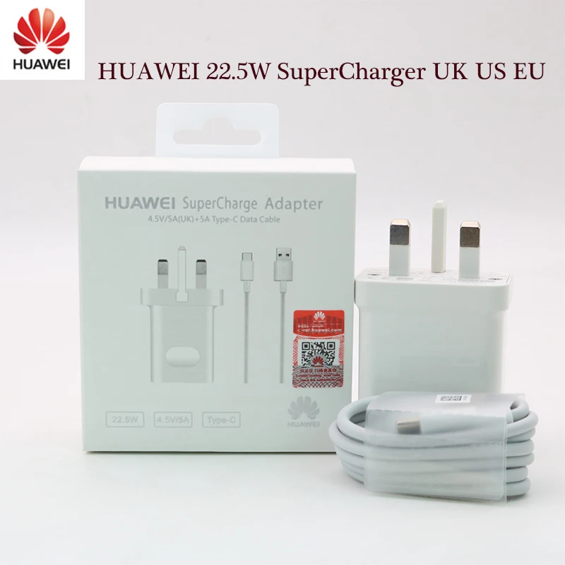 Оригинальное быстрое зарядное устройство Huawei 4 5 В А для Supercharge P20 Pro Lite Mate 10 20 5A