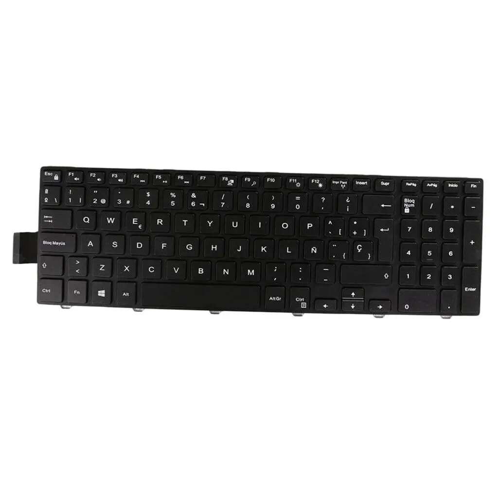 Стандартный испанский Вход Клавиатура для ноутбука Dell Inspiron 15 3000 5000 серии SP 3541 3542 3543 5542 5545 5547 17-5000