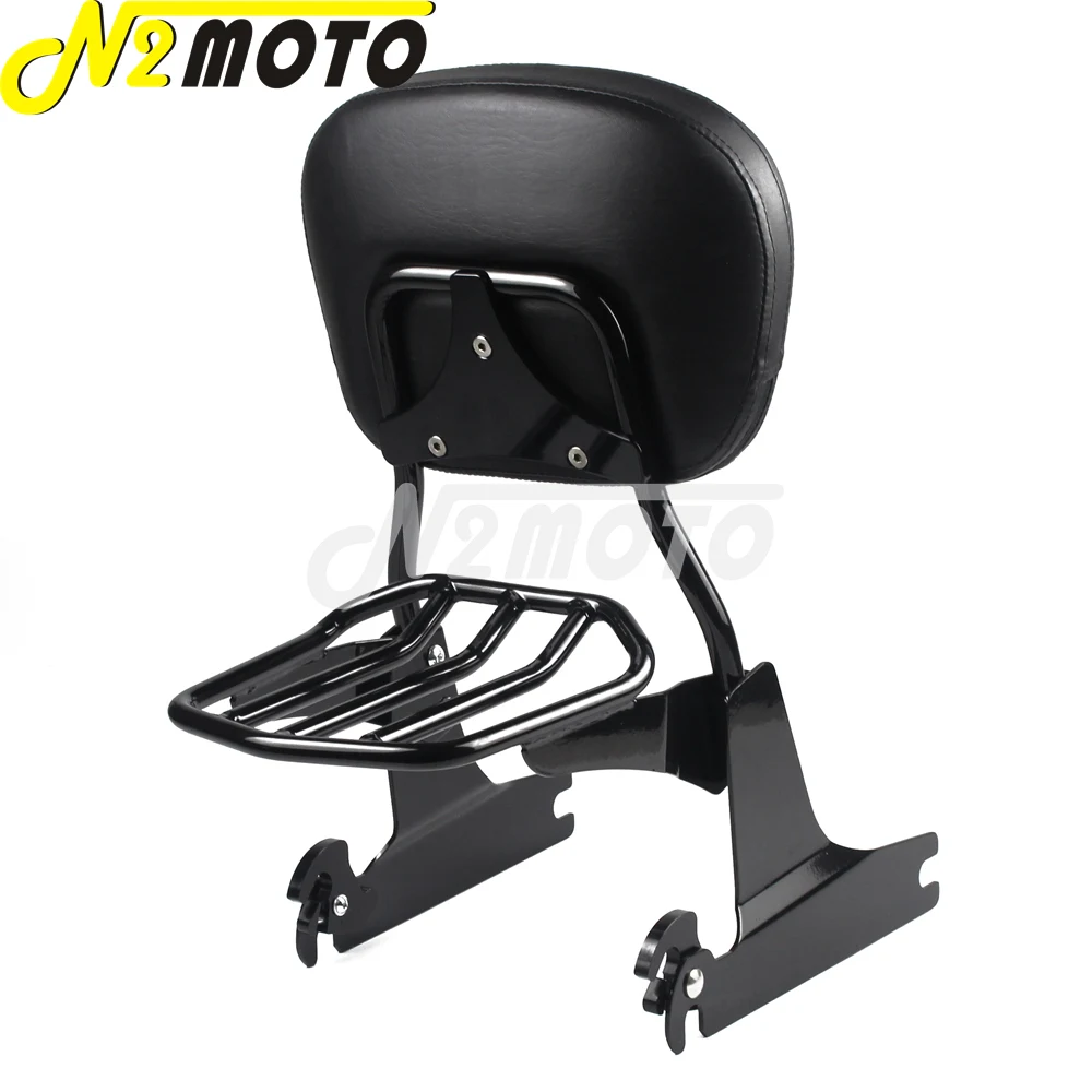 Черная накладка на спинку для Harley Dyna Low Rider Wide Glide Fat Bob FXDF FXDFSE 2008 2009 FXDWG 10 Up| |