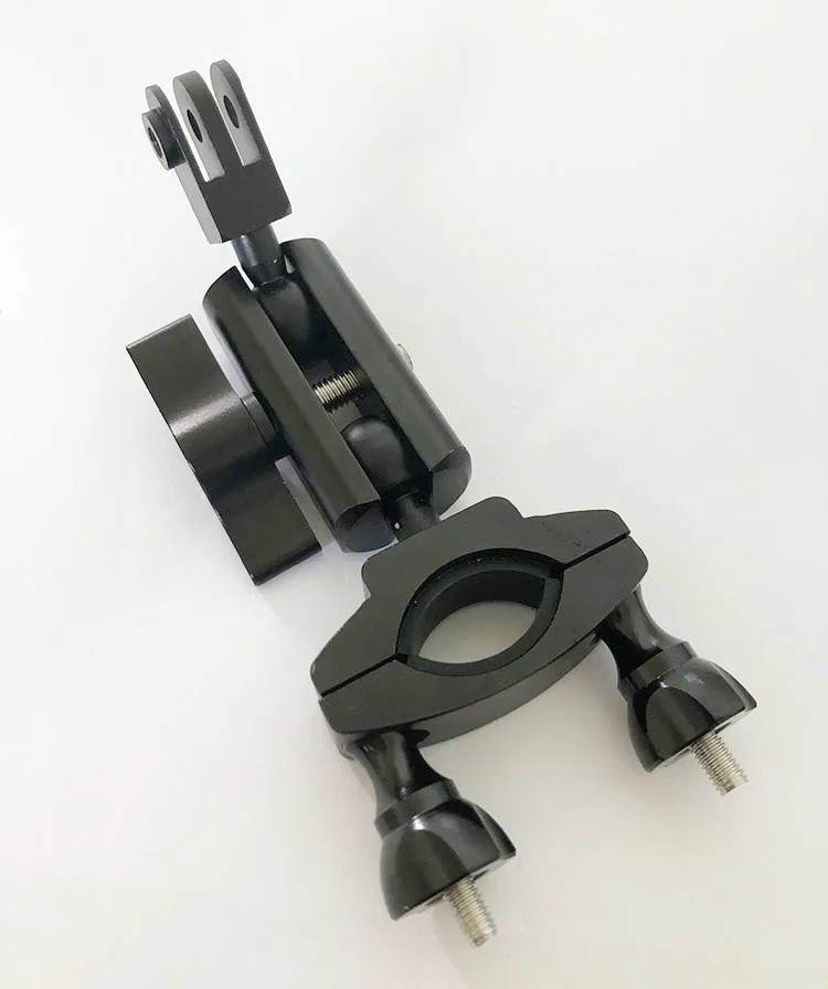 360 Вращающийся Adjustable12-38mm полностью алюминиевый руль для велосипеда go pro лыжный полюс крепление для He ro 7 6 5 4 3+ 3 Osmo экшн-камеры