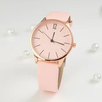 

Women's Watch 2020 Casual Quartz Leather Strap Wall Women Watch Fashion Business Wrist Clock Modern Design Watch reloj mujer