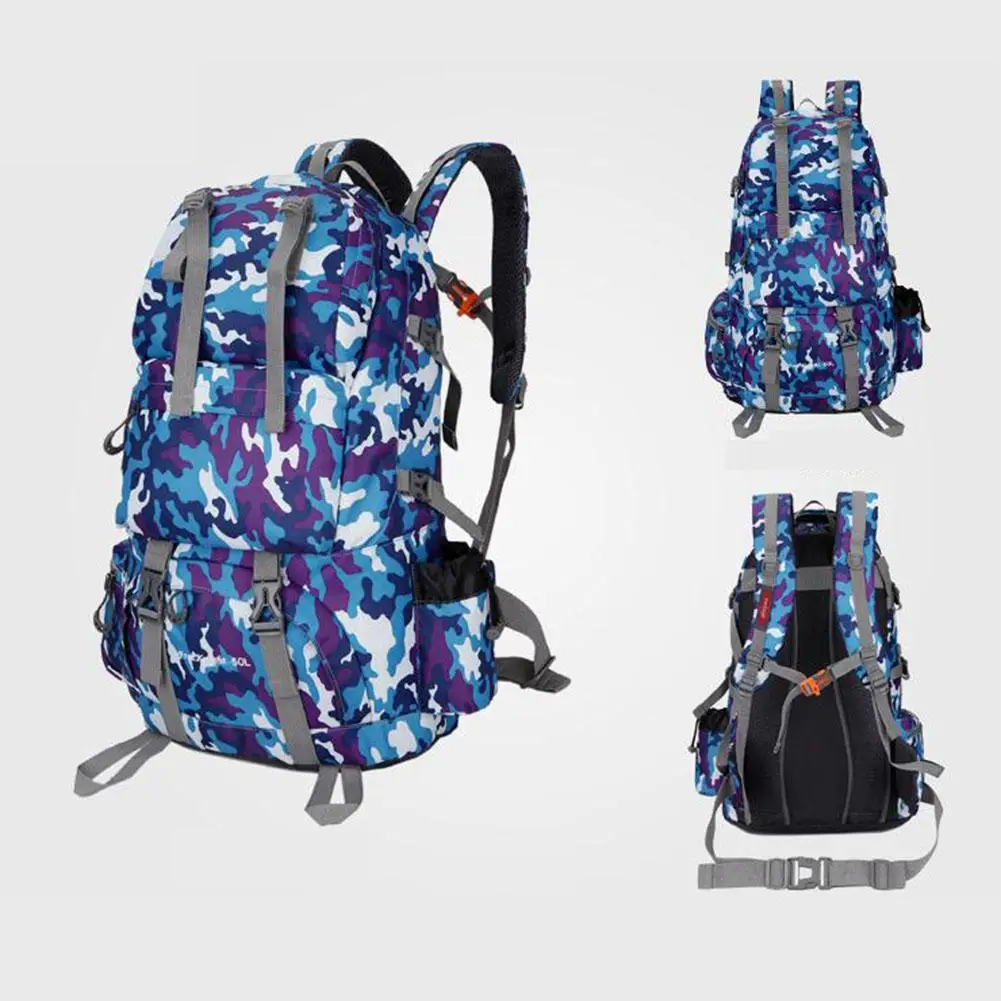 GloryStar 50L водонепроницаемый нейлоновый открытый туристический рюкзак для альпинизма Кемпинг 36-55L полиэстер