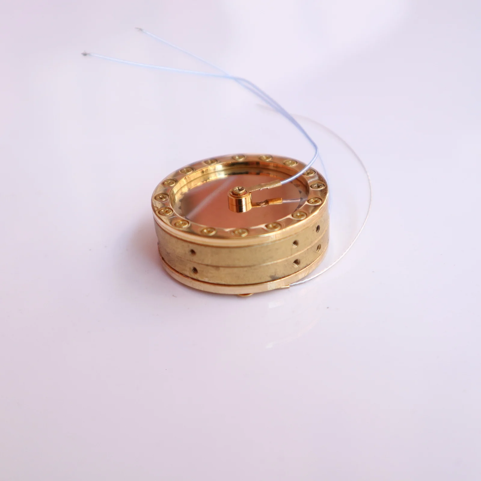34 мм Золотая капсула 24k Большая диафрагма микрофонная капсула для конденсаторного микрофона