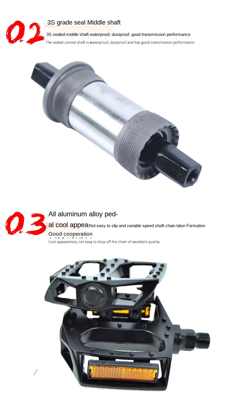 JOYLOVE 24/26-Inch Mountain Bike Adult Students Undefined Variable Speed Car Folding Double Disc Brake Shock Absorption Bicycle