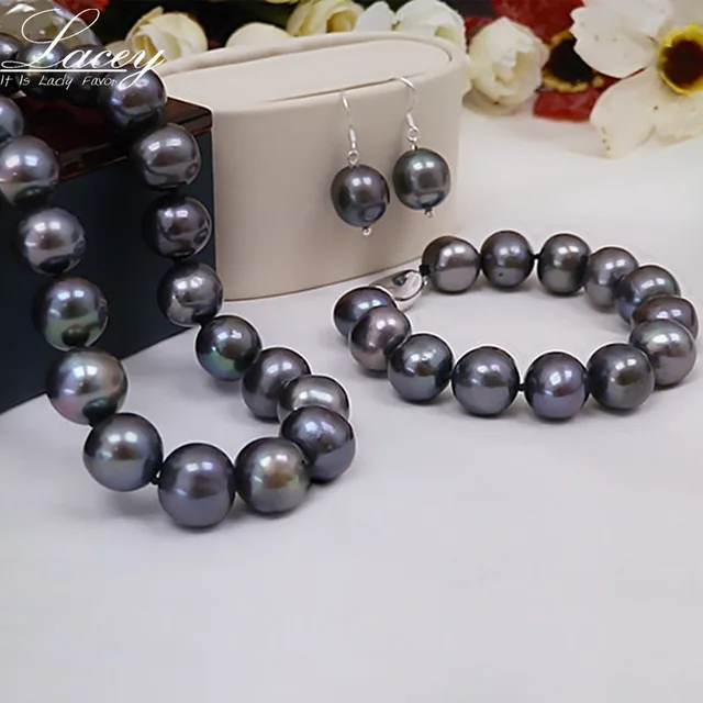 12-13mm Big Pearl Necklace Sets For Women: A Fashionable and Elegant Choice