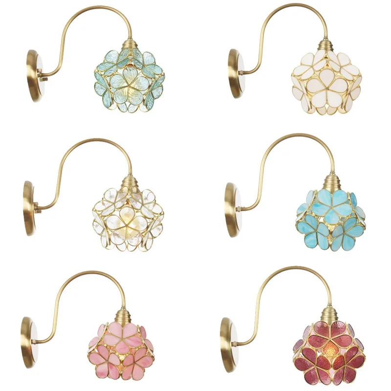 

Europe style is contracted unique individual character small box bed clothing store cafe aisle adornment wall lamp