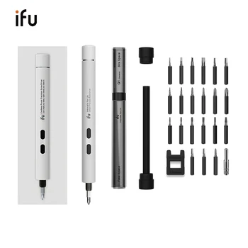 

iFu Portable Cordless Electric Screwdriver With 22 Drill Bits For Small Precision Devices Laptop Smart Phone Watch Cameras Drone