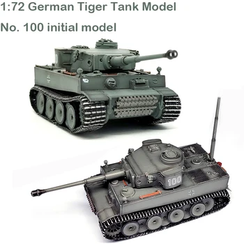 

fine 1:72 German Tiger Tank Model No. 100 initial model National defense forces painting Finished product collection model