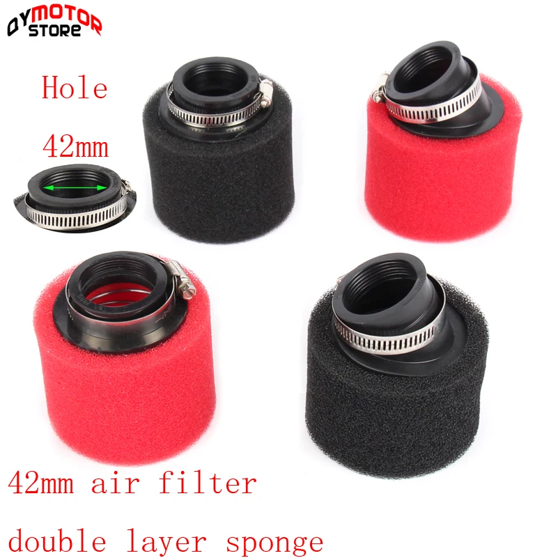 Высококачественный 42 мм Двухступенчатый Воздушный фильтр из пенопласта для