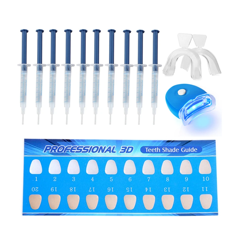 

Dental Peroxide Teeth Whitening Kit Tooth Bleaching Gel Kits Dental Brightening Dental Equipment Oral Hygiene