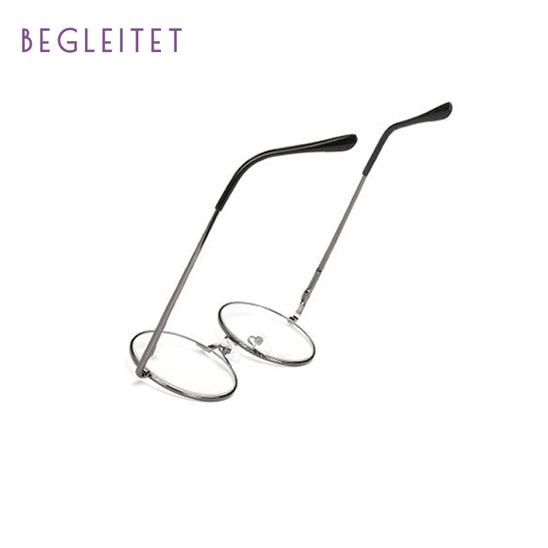 BEGLEITET2019 дамы бренд дизайнер металлическая рамка для чтения ретро круглые очки для чтения