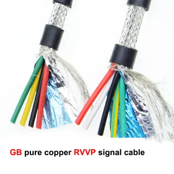 

GB pure copper, 5-core shielded signal cable, RVVP 5*0.75 mm2 (100 meters per roll)