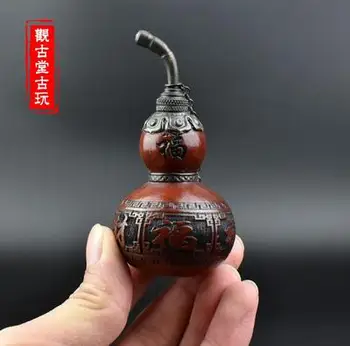 

Antique and Old (Hulu) Snuff Bottle Exquisite Hanging