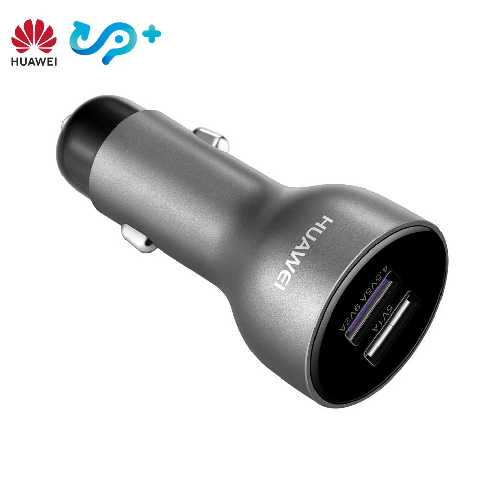 Оригинальное автомобильное зарядное устройство huawei Supercharge AP38 4,5 V 5A 27,5 W Max Dual USB с кабелем передачи данных 5А type C