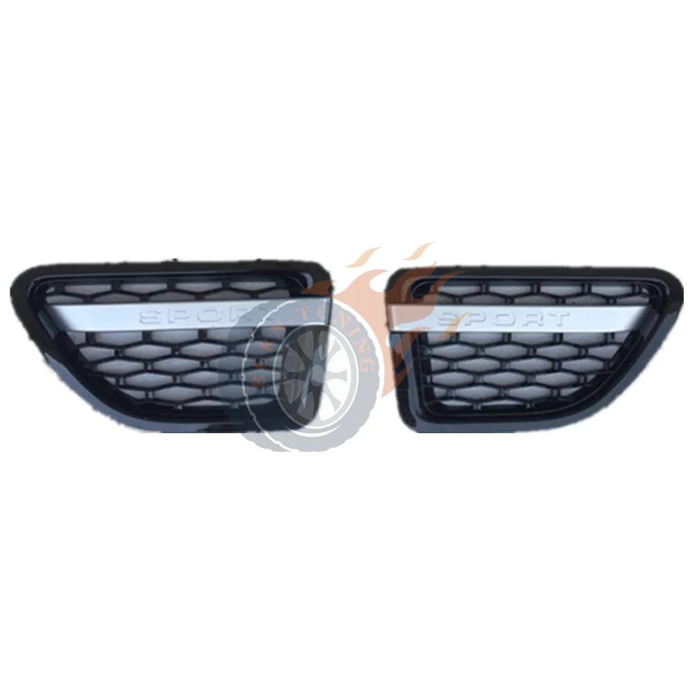 Шестигранная сетчатая решетка ABS для Land Rover Range Rover 2006-2013 Air Fender обновление переднего бампера гоночные решетки капот Гриль