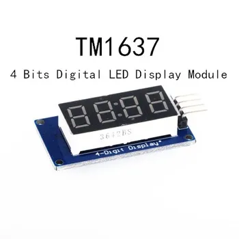 

1pcs TM1637 4 Bits Digital LED Display Module For 7 Segment 0.36Inch Clock RED Anode Tube Four Serial Driver Board Pack
