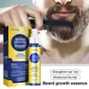 Men Beard Growth Essence  Enhancer Organic Beard Wax Balm Avoid Beard Natural Hair Loss Products Leave-In Conditioner Groomed Gr 1