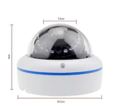 HD 1080P 2.0MP AHD камера видеонаблюдения с углом обзора 180 градусов 15pcs IR leds Camera + OSD (4ini