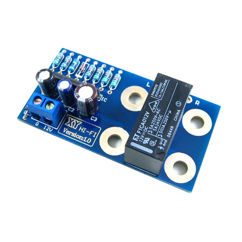 Двухканальный UPC1237 Динамик схема защиты доска для DIY Kit 12-16 В