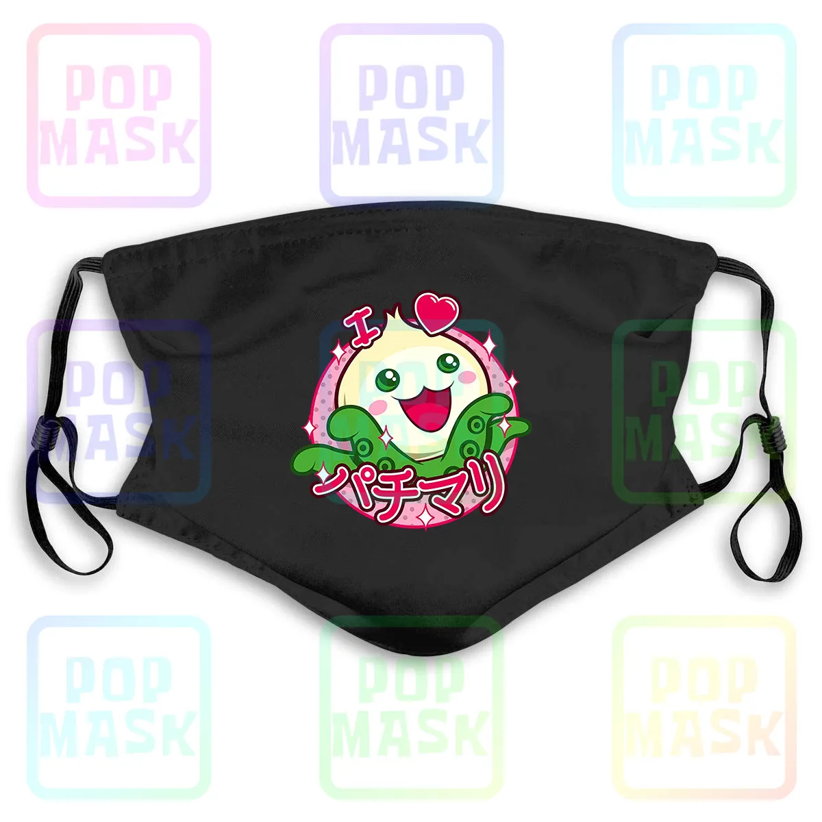 Высококачественная моющаяся многоразовая маска Overwatch Pachimari с фильтром для