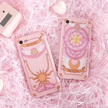 

Card Captor Cosplay Phone Case Cell Phone Protective Case Apply To Iphone Anime Adult Lovers Christmas Halloween Gift Ms Men