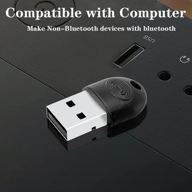 USB Bluetooth Transmitter Receiver Adapter for PC Speaker Wireless Mou