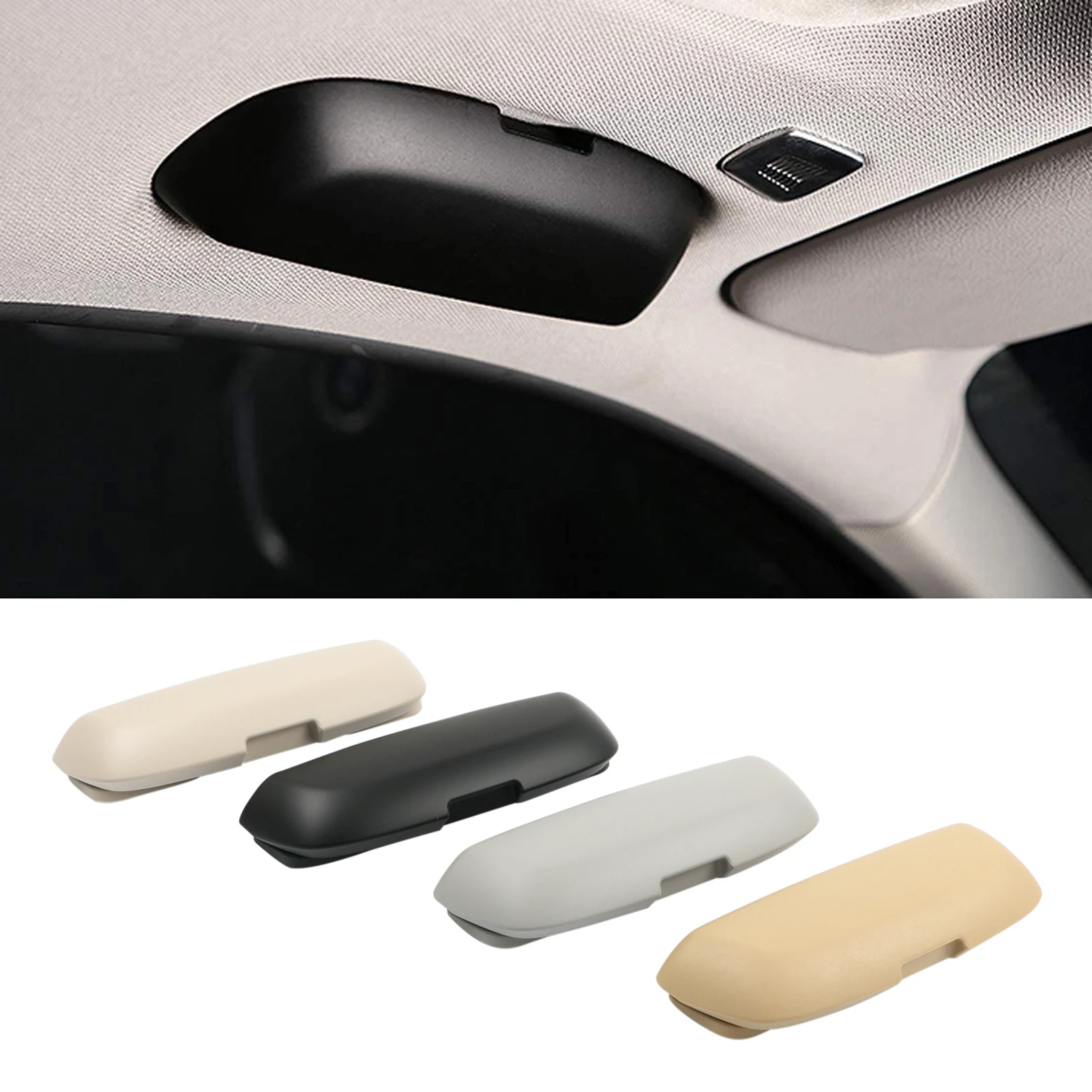 Car Sunglasses Holder Glasses Case Storage Box Overhead Grab