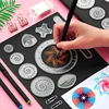 Funny Interlocking Gears Wheels Spirograph Drawing Toys Set Creative Educational Toy for Children Painting Drawing Accessories 2