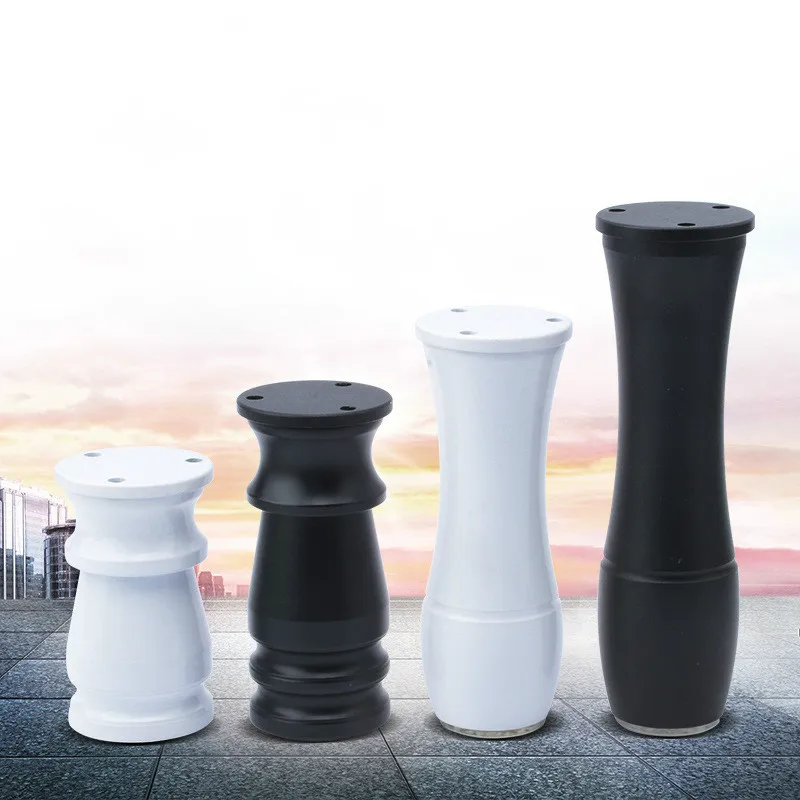 4 шт./компл. черный и белый высокое качество алюминиевый сплав регулируемая стопа