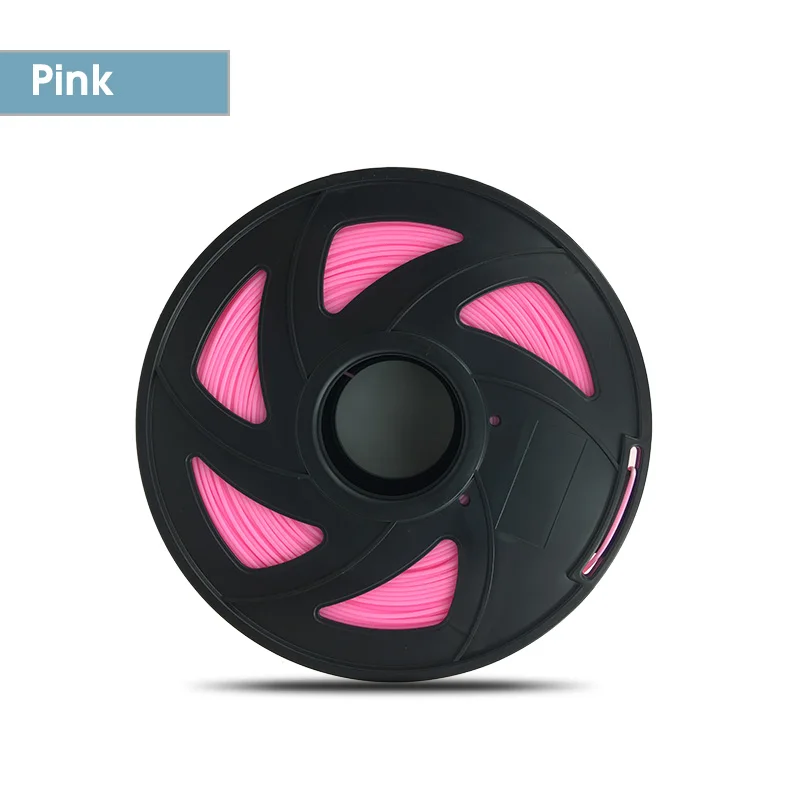 Pink Myriwell 3d принтер PLA Филамент 1,75 мм 1 кг хорошее качество ABS пластик Филамент высокая прочность 3D печать Филамент - Цвет: Pink