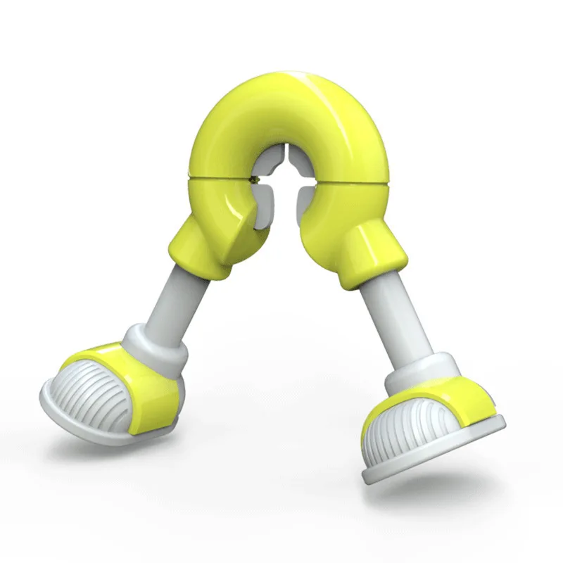 Крючок для автомобильного сиденья мультипликационный Многофункциональный креативный держатель для зонта сумка бутылка АБС пластик авто крепеж зажим аксессуары для интерьера - Название цвета: Yellow